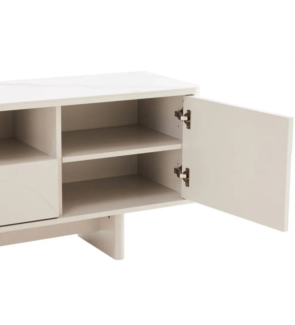 Stolik pod TV SAVOY 150 cm biały