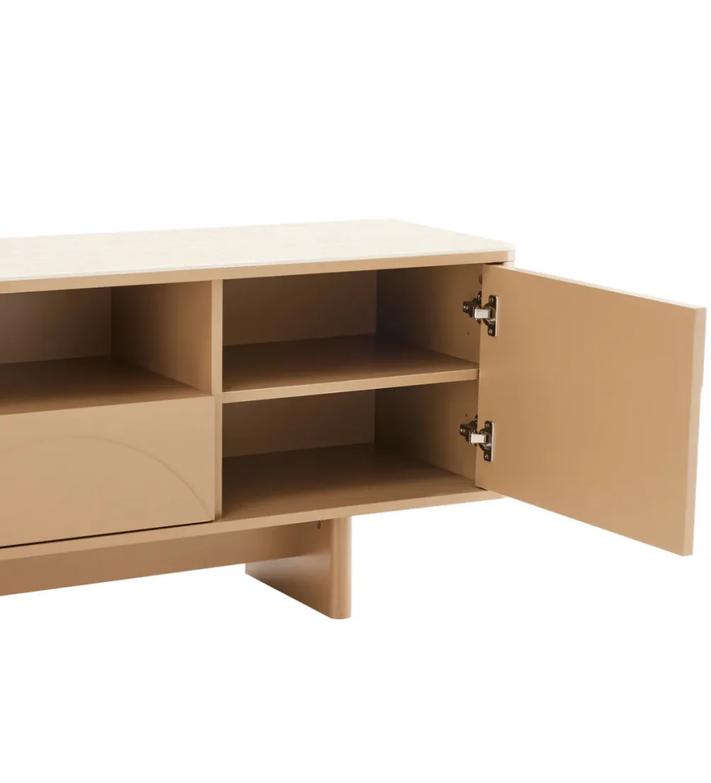 Stolik pod TV SAVOY 150 cm kolor trawertynu