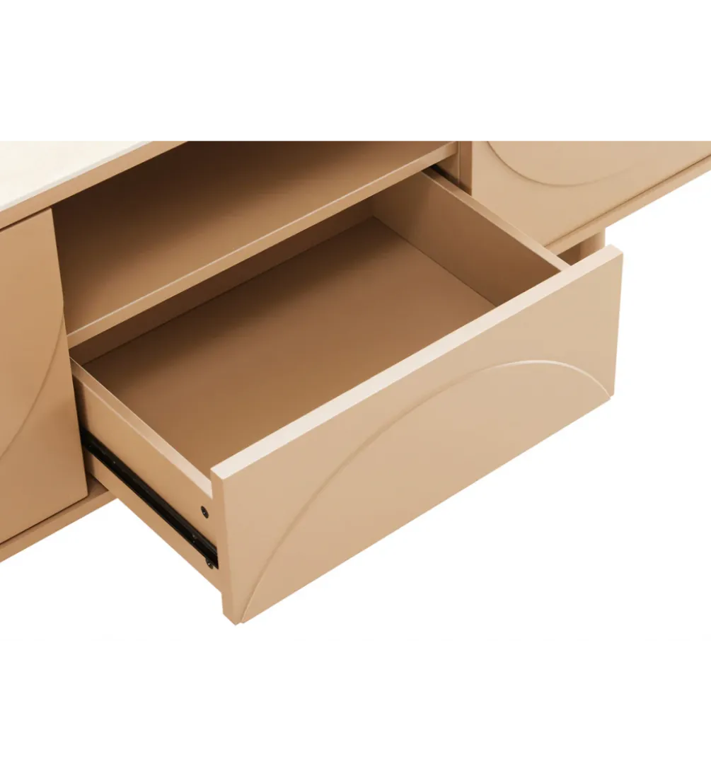 Stolik pod TV SAVOY 150 cm kolor trawertynu