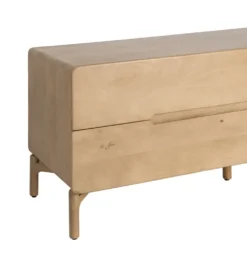 Stolik pod TV SELVADE 160 cm drewno mango