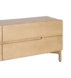 Stolik pod TV SELVADE 160 cm drewno mango