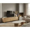 Stolik pod TV SHERIDAN 200 cm naturalna