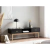 Stolik pod TV STILER 150 cm czarny