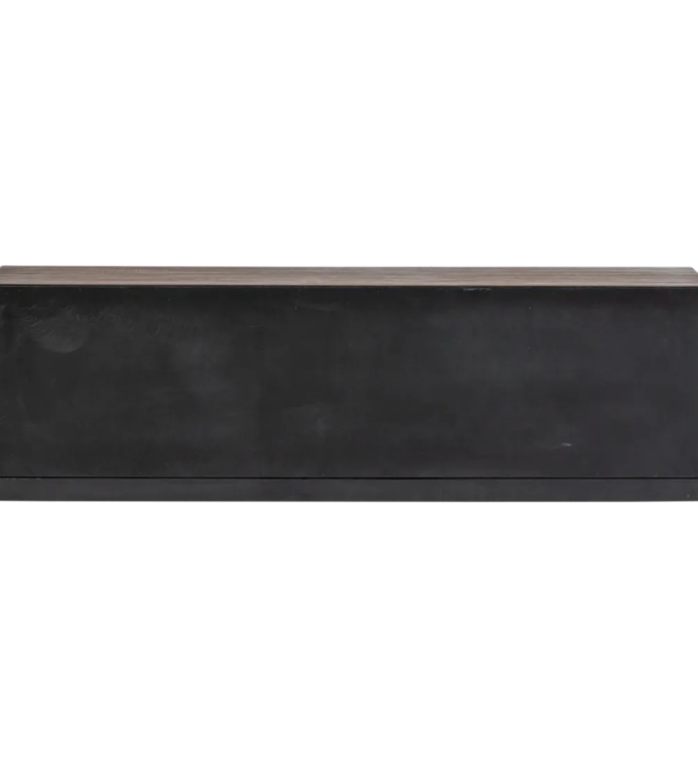 Stolik pod TV SUN 150 cm drewno teak brązowy