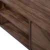 Stolik pod TV SUN 200 cm drewno teak brązowy
