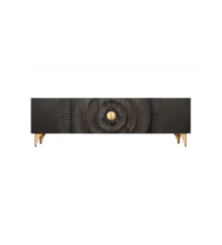 Stolik pod TV SWEET GOLDEN SUNSET 180 cm drewno mango