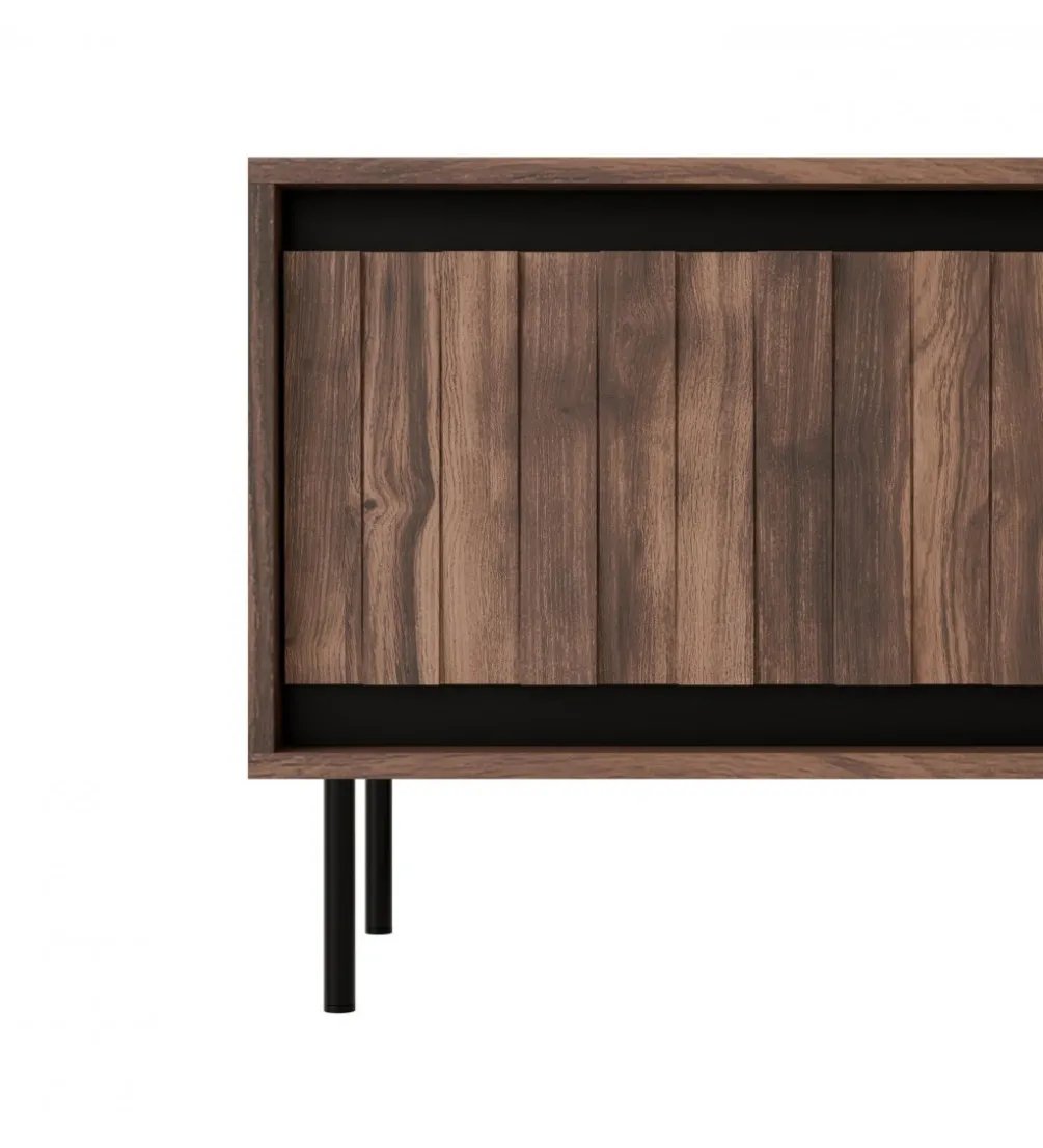 Stolik pod TV SWING 180 cm w optyce orzecha