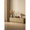 Stolik pod TV TEO 180 cm drewno sosnowe mud