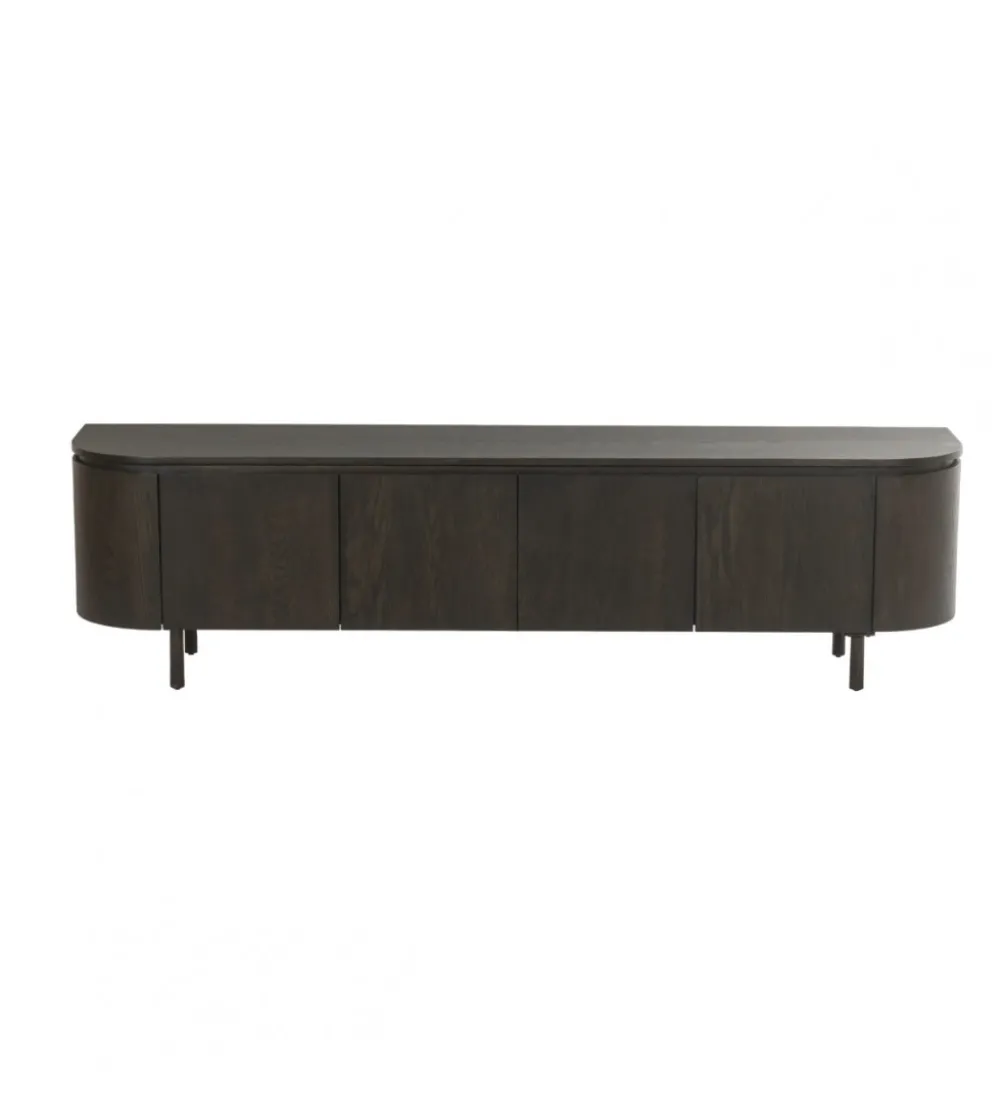 Stolik pod TV Tobago 210 cm czarny