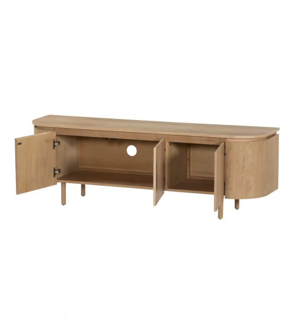 Stolik pod TV Tobago 170 cm naturalny