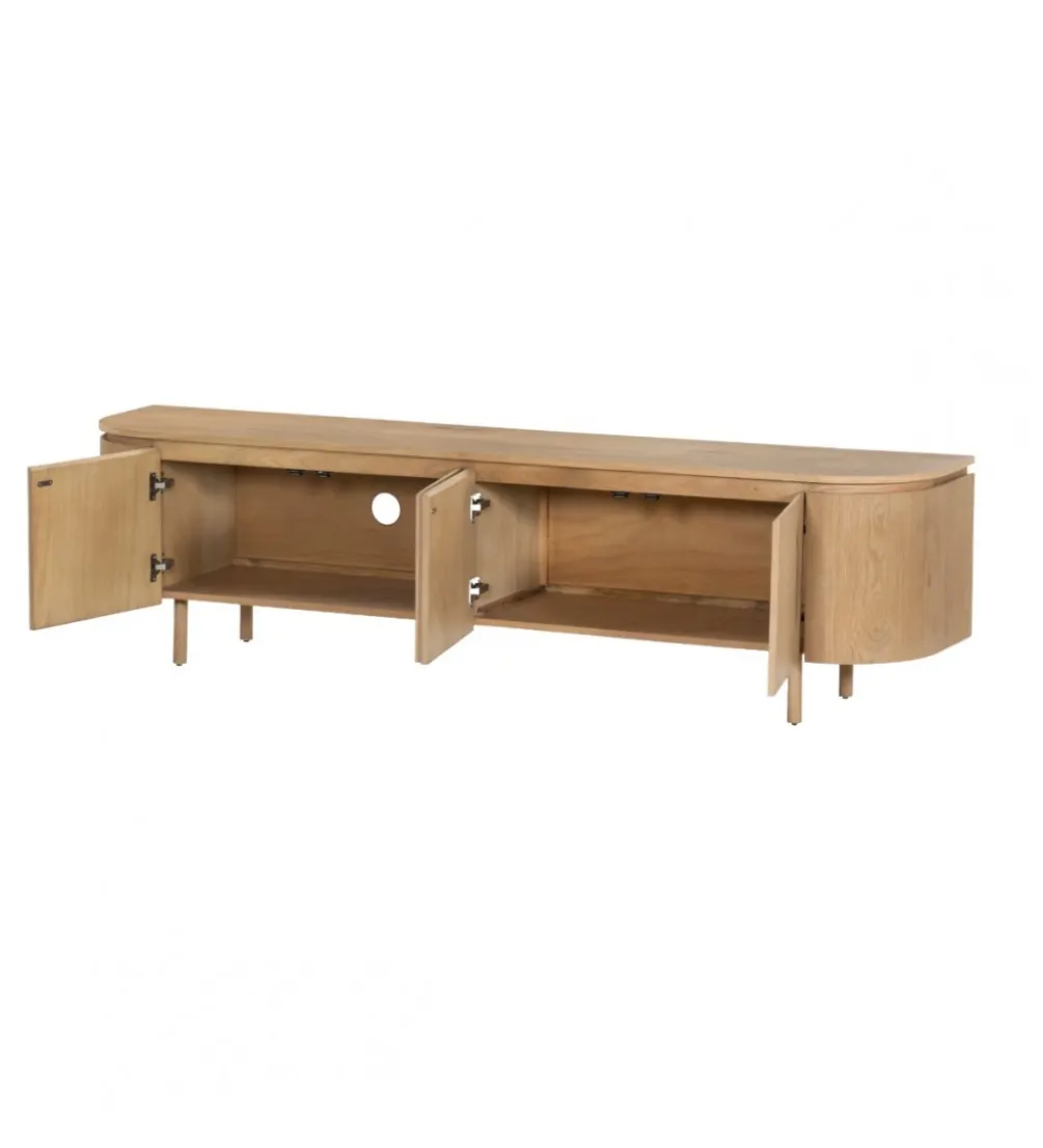 Stolik pod TV Tobago 210 cm naturalny