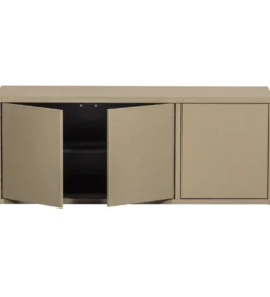 Stolik pod TV TURNER 120 cm drewno sosny mud