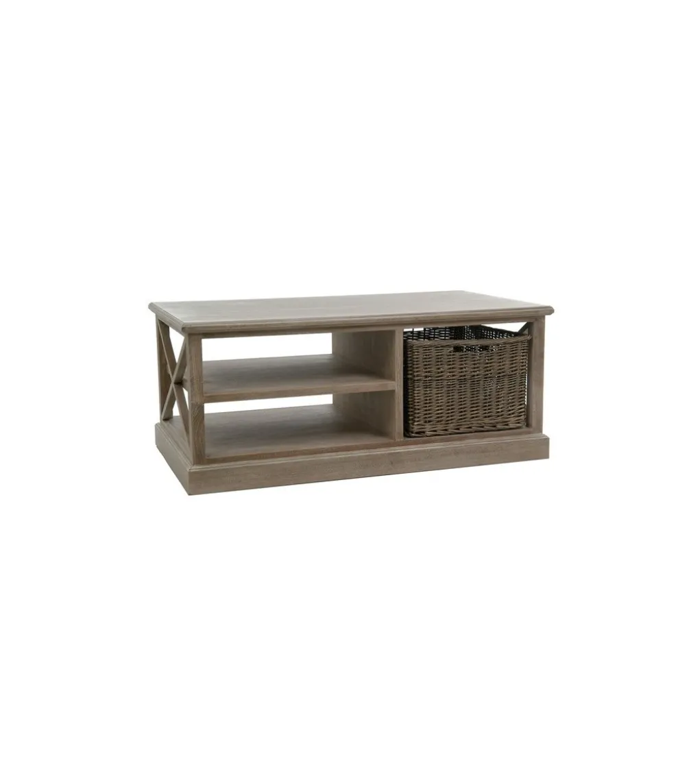 Stolik pod TV VALDES 120 cm naturalny