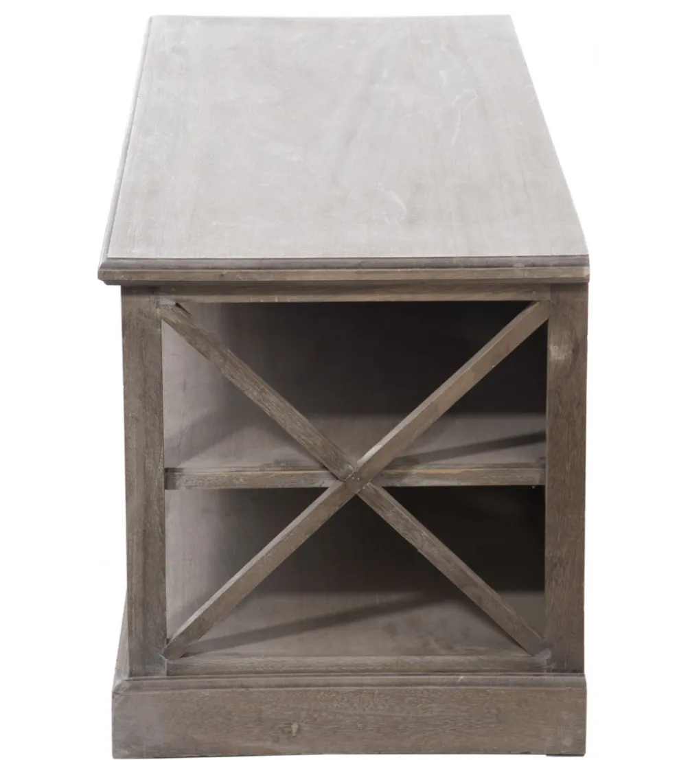 Stolik pod TV VALDES 120 cm naturalny
