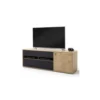 Stolik pod TV VALENCIA 184 cm antracytowo naturalny