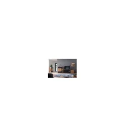 Stolik pod TV VALENCIA 184 cm antracytowo naturalny