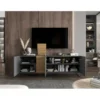 Stolik pod TV VANTA 160 cm antracytowy