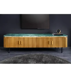 Stolik pod TV VENEZIANO 160cm drewno mango