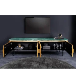 Stolik pod TV VENEZIANO 160cm drewno mango