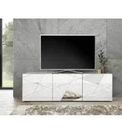 Stolik pod TV VITTORIA 181 cm biały
