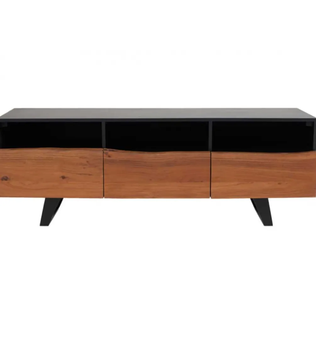 Stolik pod Tv Welden 140 cm drewno akacja
