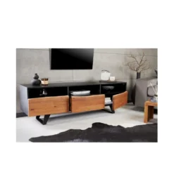 Stolik pod Tv Welden 140 cm drewno akacja