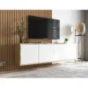 Stolik pod Tv wiszący Apollo B 150 cm biały