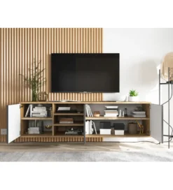 Stolik Pod Tv wiszący Apollo 150 Cm antracytowy