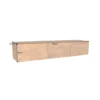 Stolik pod Tv wiszący DAVIDE Scorpion 160 cm drewno mango brąz