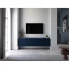 Stolik pod TV wiszący ELPIS 150 cm granatowy