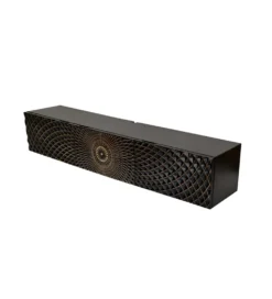 Stolik pod TV wiszący ILLUSION 160 cm 3D drewno mango