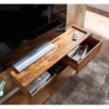 Stolik pod Tv wiszący INDIOS II 108 cm drewno sheesham