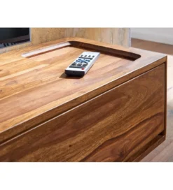 Stolik pod Tv wiszący INDIOS II 108 cm drewno sheesham