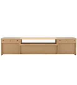 Stolik pod TV wiszący LOFT 160 cm beżowa naturalna