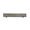 Stolik pod TV wiszący MOUNTAIN SOUL 200 cm drewno akacja czarny