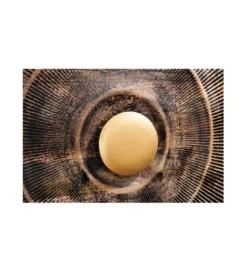 Stolik pod TV wiszący SWEET GOLDEN SUNSET 160 cm drewno mango
