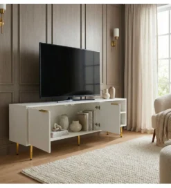 Stolik pod TV WOHNLING 150 cm biały