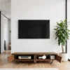 Stolik pod TV WOHNLING 160 cm drewno sheesham