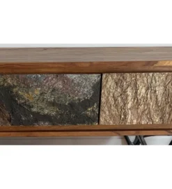 Stolik pod TV WOHNLING 160 cm drewno sheesham