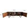 Stolik pod TV WOHNLING 150 cm drewno sheesham