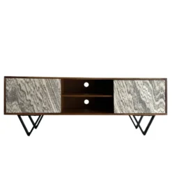 Stolik pod TV WOHNLING 150 cm drewno sheesham