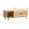 Stolik pod TV WOHNLING 120 cm w optyce dąb