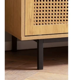 Stolik pod TV WOHNLING 120 cm w optyce dąb