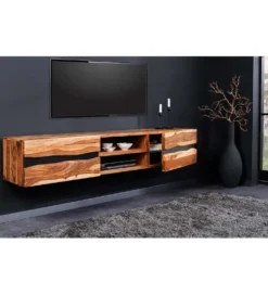Stolik pod TV ZAMBEZI Amazonas 160 cm drewno sheesham
