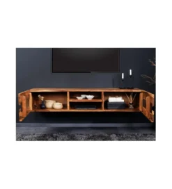 Stolik pod TV ZAMBEZI Amazonas 160 cm drewno sheesham