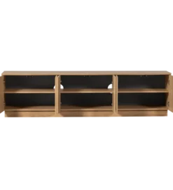 Stolik pod TV ZUMA 200 cm drewno dębu naturalna