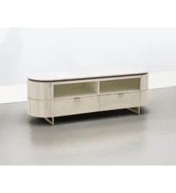 Stolik TV ATERIUM 145 cm drewno mango