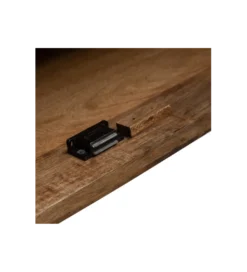 Stolik TV Iron Craft 160 cm drewno mango brąz