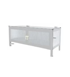 Stolik TV OLIMPIA II 90 cm czarny