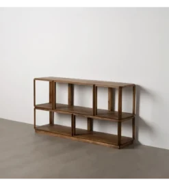 Stolik TV ONOIR 160 cm drewno mango brązowy